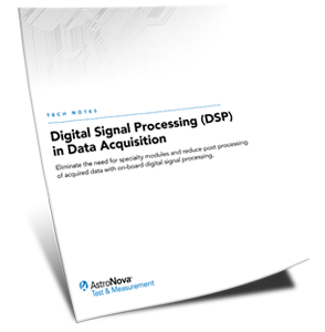 Digital Signal Processing (DSP) in Data Acquisition